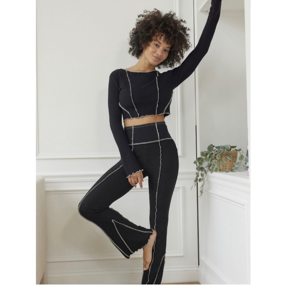 ❗️LAST CHANCE❗️ Out From Under Bella Thermal High Waisted Flare Pant